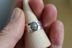 Load image into Gallery viewer, Mixed Metal Smooth Band Memorial Ring
