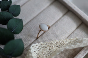 Mama Milk Large Oval Celebration Ring