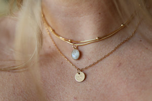 Gold Filled Oval Celebration Snake Chain