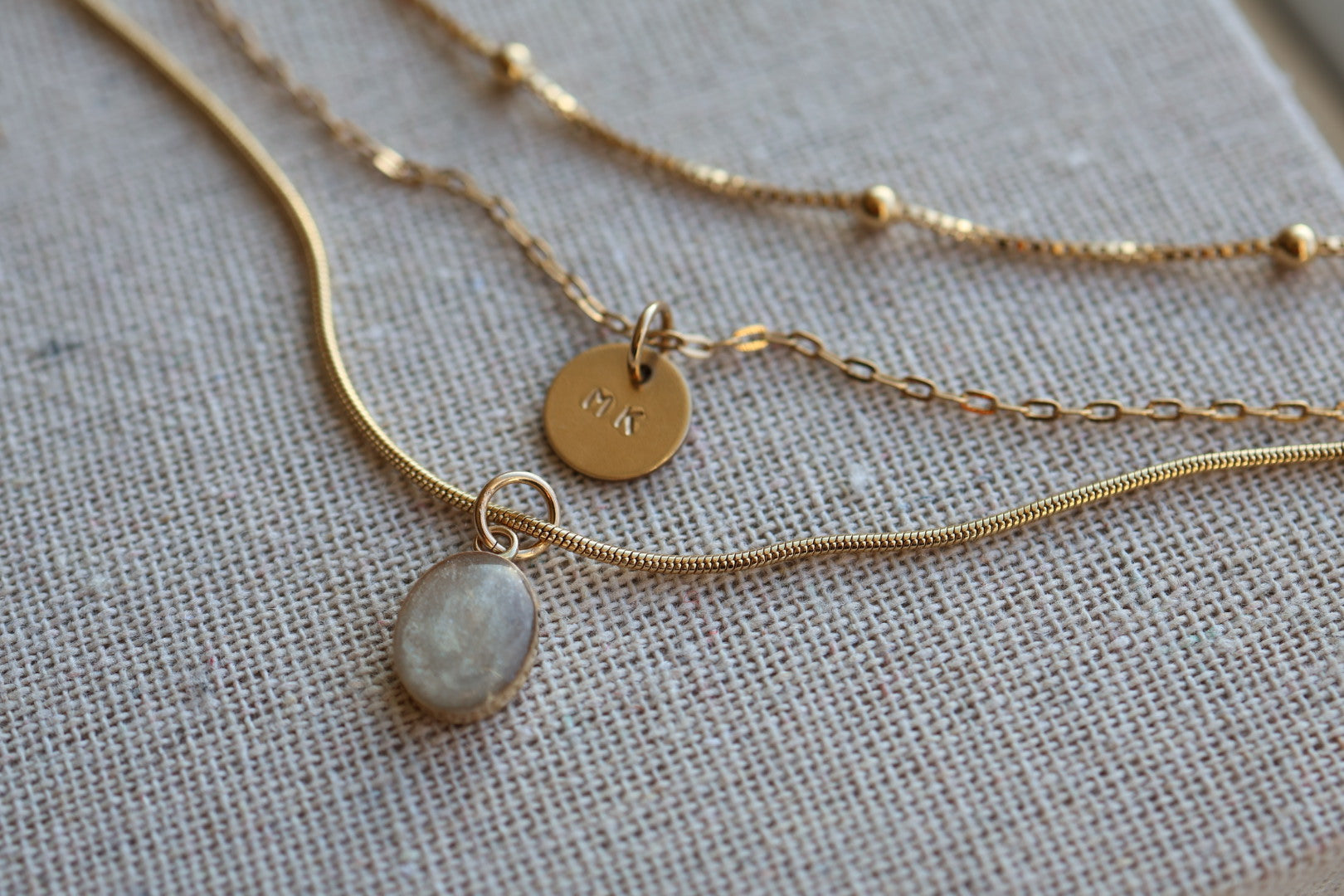 Gold Filled Oval Celebration Snake Chain
