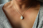 Load image into Gallery viewer, Mama Milk Silver Oval Celebration Pendant
