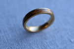 Load image into Gallery viewer, Gold Or Rose Gold Tungsten Channel Ring
