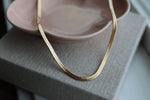 Load image into Gallery viewer, 3mm Herringbone Necklace
