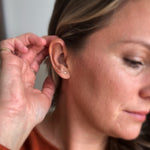 Load image into Gallery viewer, Hammered Ear Climbers (Pairs)
