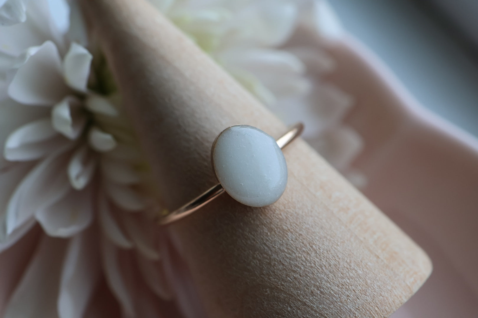 Mama Milk Small Oval Celebration Ring