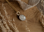 Load image into Gallery viewer, 14k Gold Oval Celebration Necklace
