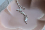 Load image into Gallery viewer, Angel Wing Necklace (Silver or Gold Filled)
