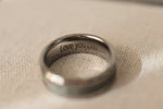 Load image into Gallery viewer, 8mm Tungsten Channel Ring
