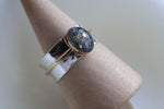 Load image into Gallery viewer, Mixed Metal Smooth Band Memorial Ring
