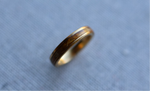 Load image into Gallery viewer, Gold Or Rose Gold Tungsten Channel Ring

