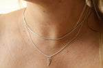 Load image into Gallery viewer, Angel Wing Necklace (Silver or Gold Filled)
