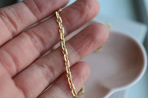 Gold Filled Anchor Necklace