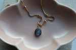 Load image into Gallery viewer, Gold Filled Oval Celebration Pendant
