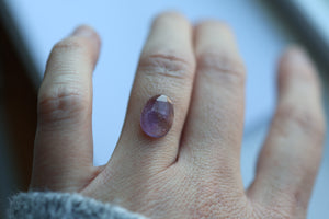 Gemstone Journey Ring Amethyst - Ashes Behind Gemstone Ring