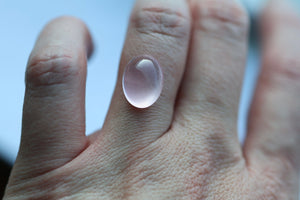 Gemstone Journey Ring Rose Quartz- Ashes Behind Gemstone Ring