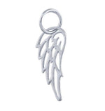 Load image into Gallery viewer, Sterling Silver or Gold Wing Charm
