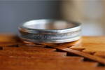 Load image into Gallery viewer, Sterling Silver channel Ring
