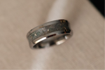 Load image into Gallery viewer, 8mm Tungsten Channel Ring
