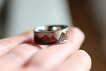 Load image into Gallery viewer, Titanium Mountain Ring
