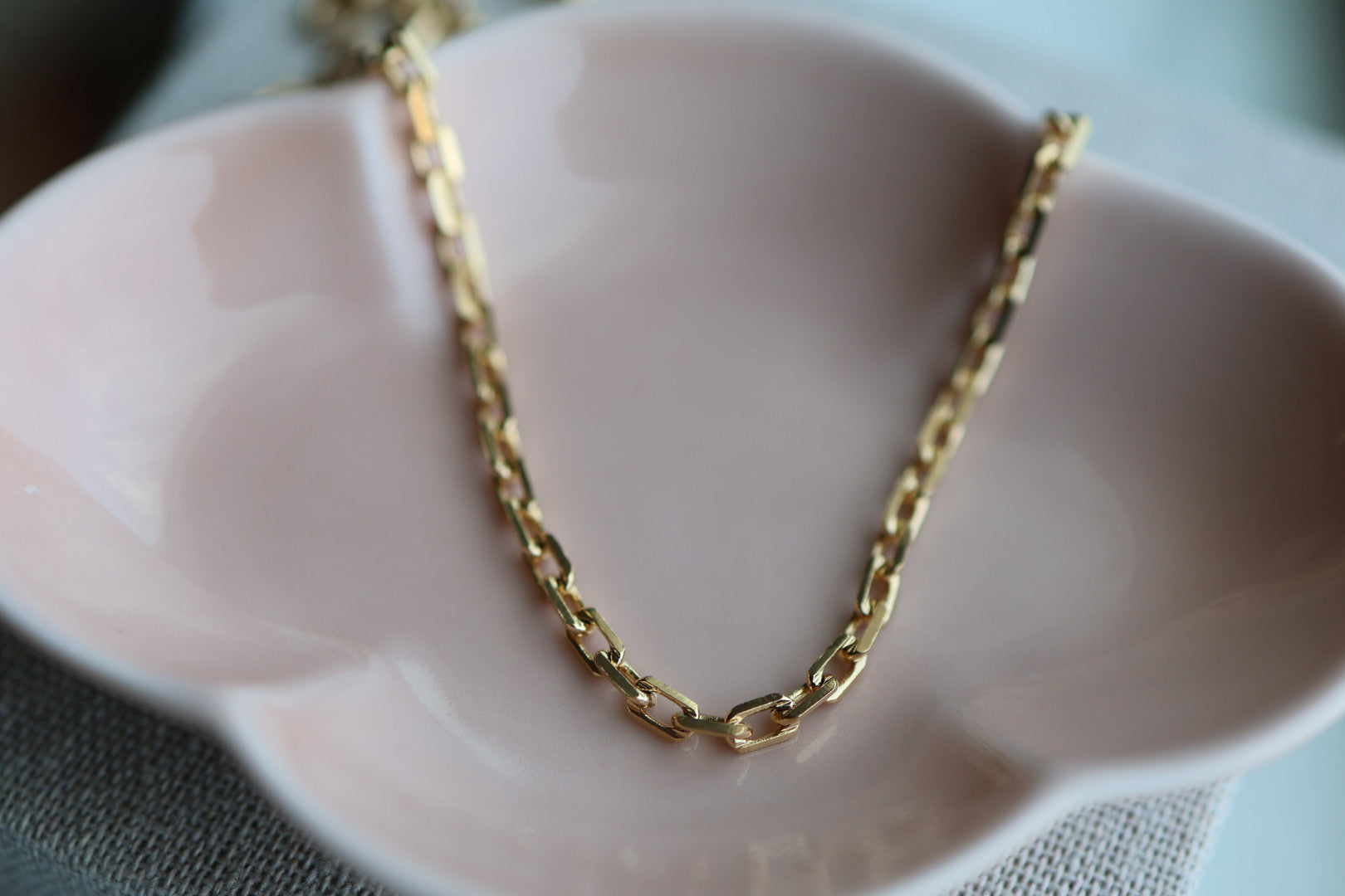 Gold Filled Anchor Necklace