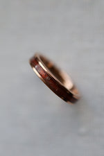 Load image into Gallery viewer, Gold Or Rose Gold Tungsten Channel Ring

