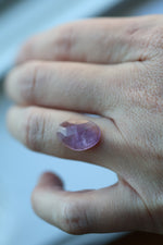 Load image into Gallery viewer, Gemstone Journey Ring Amethyst - Ashes Behind Gemstone Ring
