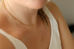 Load image into Gallery viewer, Gold Filled Anchor Necklace
