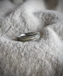 Sterling Silver Inlay Ring