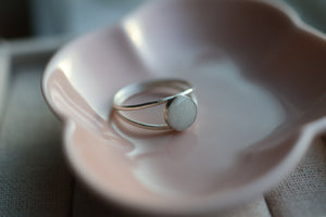 Mama Milk Double Banded Journey Ring