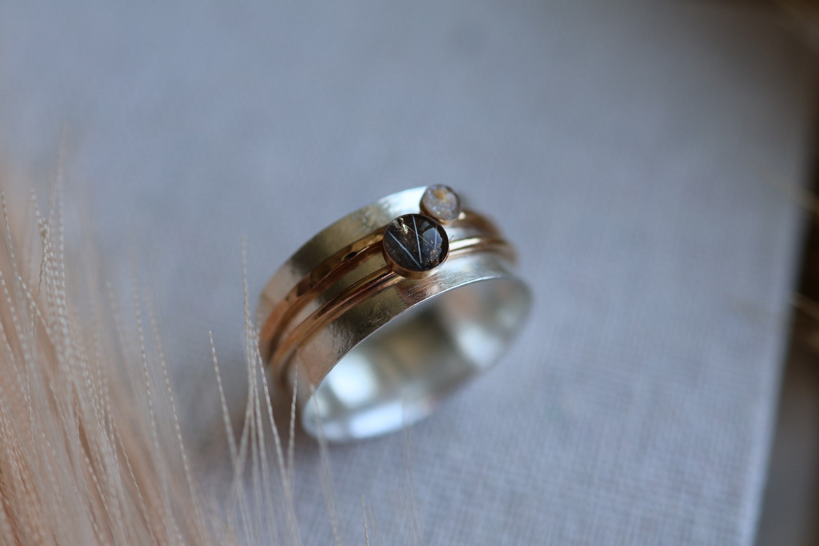 Double Keepsake Spinning Ring