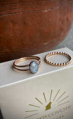 Load image into Gallery viewer, Mama Milk Double Banded Celebration Ring
