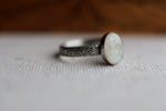 Load image into Gallery viewer, Floral Banded Oval Celebration Ring
