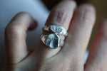Load image into Gallery viewer, Slim Fingerprint, Pet Nose, Paw Signet Ring
