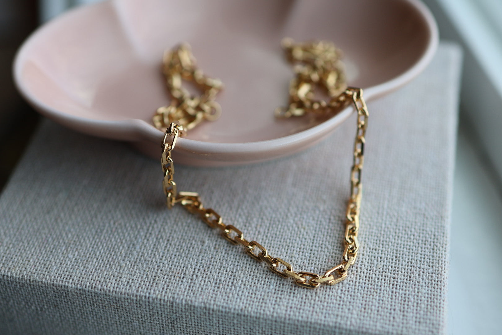 Gold Filled Anchor Necklace