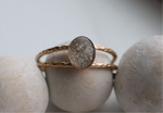 Load image into Gallery viewer, Double Banded Celebration Ring With Textured Bands

