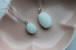 Load image into Gallery viewer, Mama Milk Silver Oval Celebration Pendant
