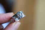 Load image into Gallery viewer, Mixed Metal Smooth Band Memorial Ring
