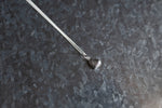 Load image into Gallery viewer, Silver Cremation Ash Infused Heart Pendant
