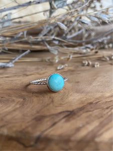 Turquoise Stacking Ring (size7)