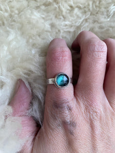 London Blue Topaz Ring size 9