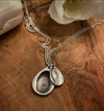 Load image into Gallery viewer, Teardrop Fingerprint Pendant (small)
