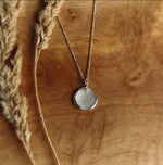 Load image into Gallery viewer, Round Dog or Cat Paw Print Necklace
