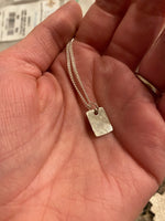 Load image into Gallery viewer, Silver &amp; Ash Infused Pendant
