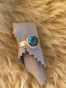 London Blue Topaz Ring size 9