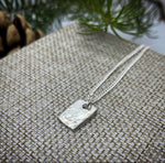 Load image into Gallery viewer, Silver &amp; Ash Infused Pendant
